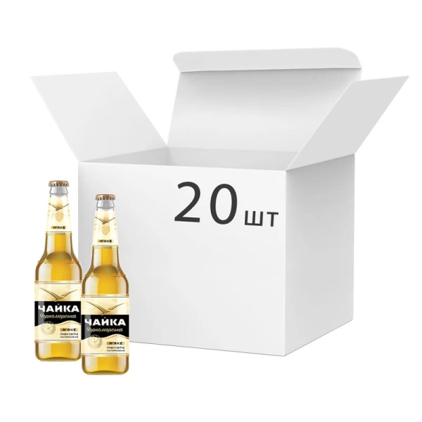 Chayka Chornomorska Bere blonda 4,1% sticla 0,45 l - image 2
