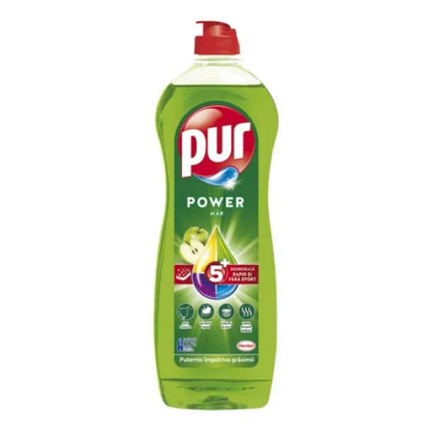Pur Detergent de vase 750ml Power Apple - image 1