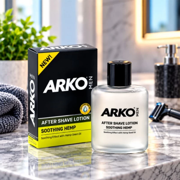Arko Men Lotiune dupa ras Ulei de seminte de canepa 100 ml - image 2