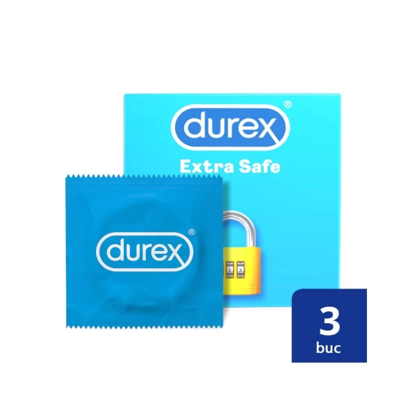 Prezervative Durex Extra Safe 3 buc - image 2