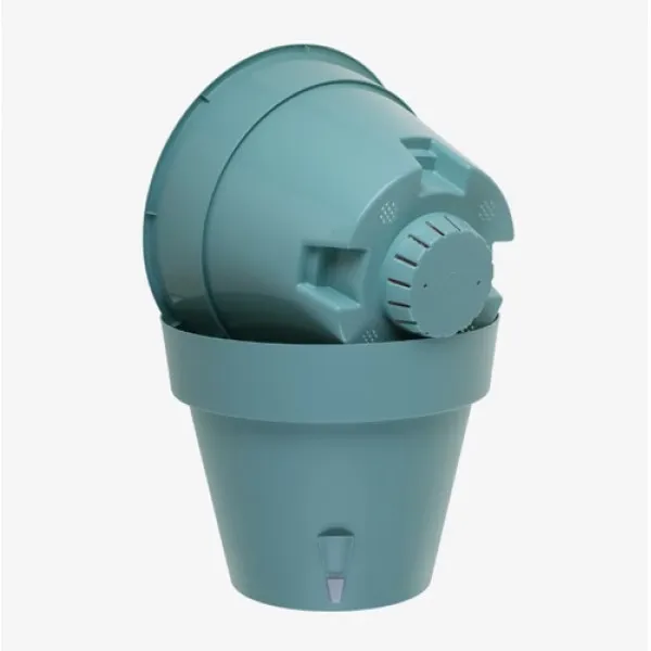 Горшок Latina с системой полива 3,7 л нефрит - image 2