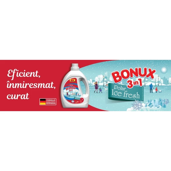 Bonux Моющее средство 2,2 л White Polar Ice Fresh - image 2