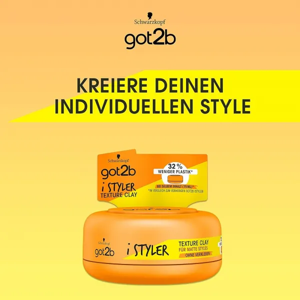 Got2b Argila de texturare a parulu iStylers 75 ml - image 3