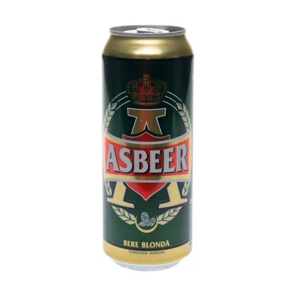 Bere ASBEER Blonda 0,5l Doza - image 1