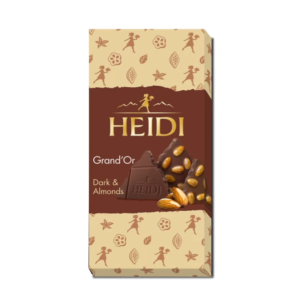 Heidi Шоколад amaruie cu migdale intregi 100 g - image 1