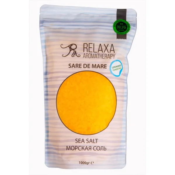 Relaxa Sare de mare 1kg Lemongrass (Purificator) - image 1