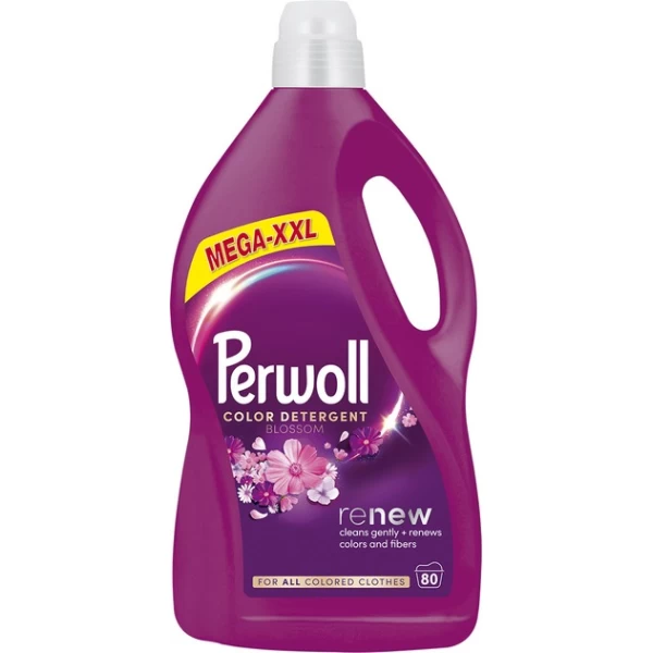 Perwoll Гель для стирки4л Renew Blossom 80 стирок - image 1