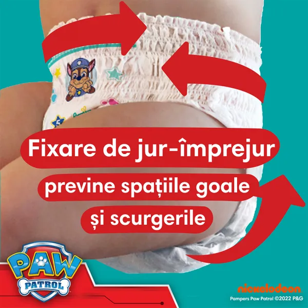 Pampers Pants Подгузники-трусики Щенячий патруль Размер 6 (14-19 кг) 60 шт - image 3