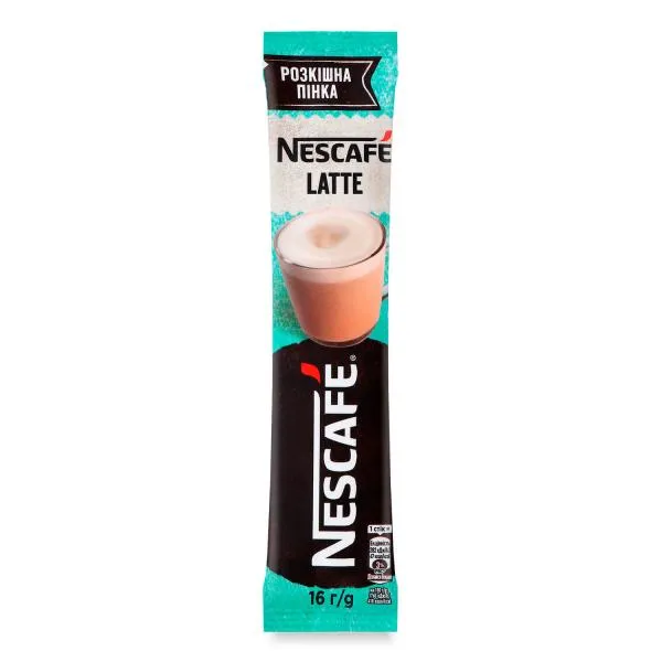 Напиток кофейный Nescafe Latte растворимый, 16г - image 1