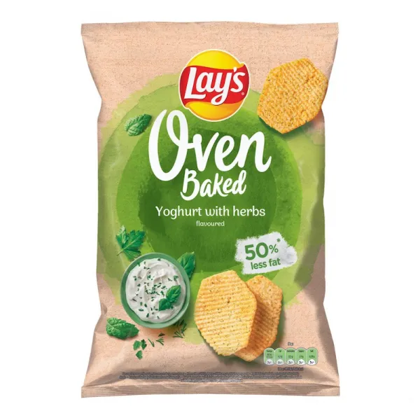 Чипсы картофельные Lay's со вкусом йогурта с травами 105гр - image 1