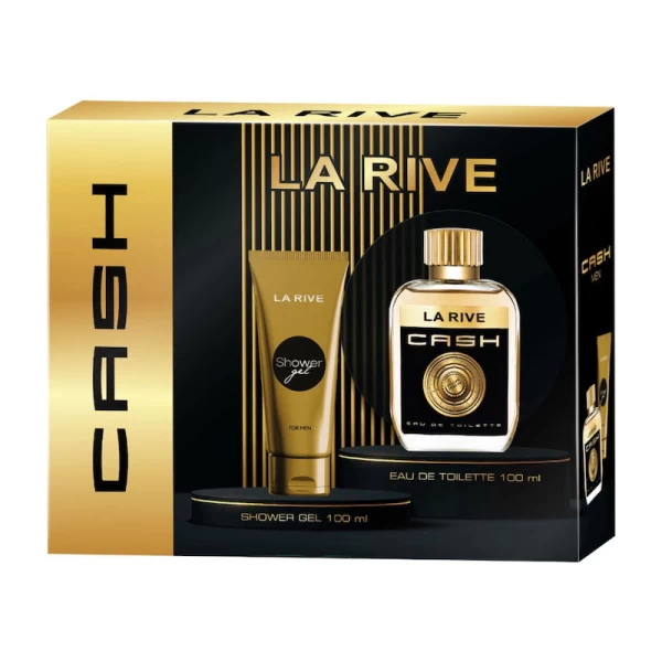 Set La Rive Man Cash (apa de toaleta100ml+gel de dus 100ml) - image 1