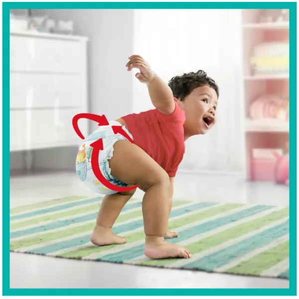 Pampers Chilotei Pants Unisex Nr.3, 6 - 11 kg, 76buc - image 3