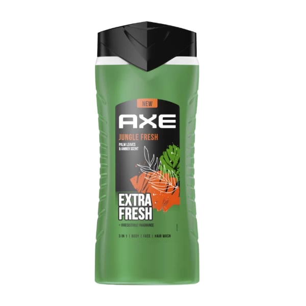 Axe Gel de dus si sampon Jungle Fresh 400 ml - image 1
