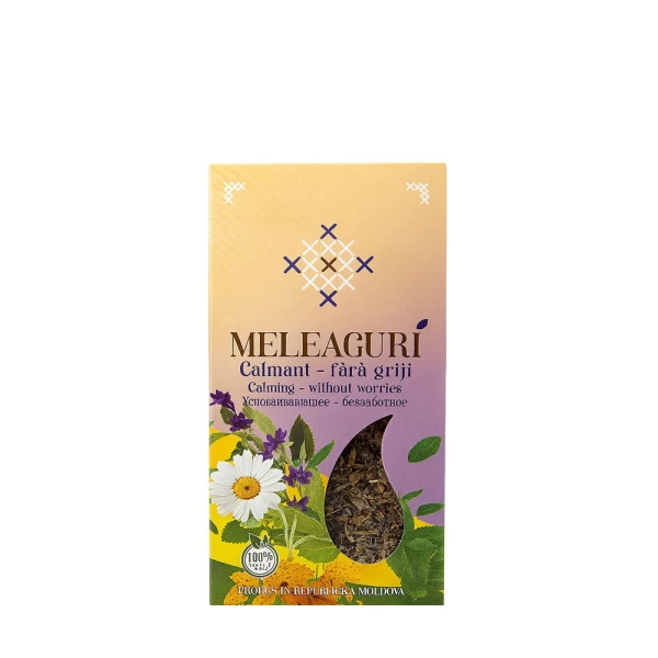 Amestec din plante aromatice Calmant Meleaguri 50g - image 1