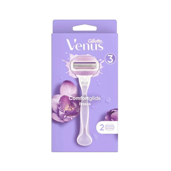 Бритва Gillette Venus ComfortGlide Breeze с 2 сменными картриджами - image 1