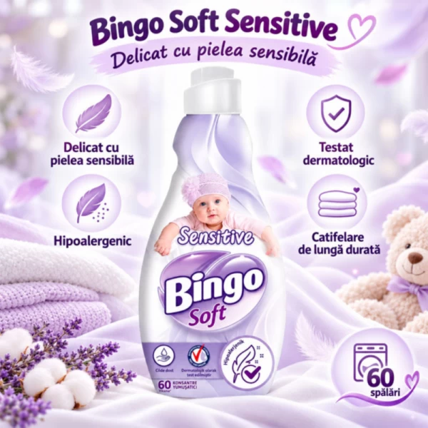 Bingo Soft Balsam Concentrat Sensitive 1440 ml - image 2