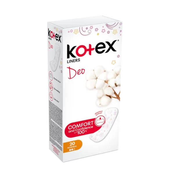 Kotex Absorbante Deo Normal 20 buc - image 2