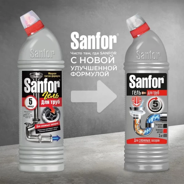 SANFOR раствор для сточных вод 750мл - image 4