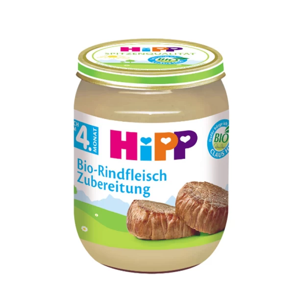 HIPP Пюре БИО из говядины 125 г - image 1