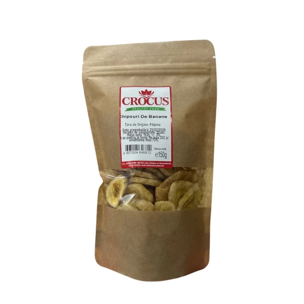 Crocus Банановые чипсы 150гр - image 1