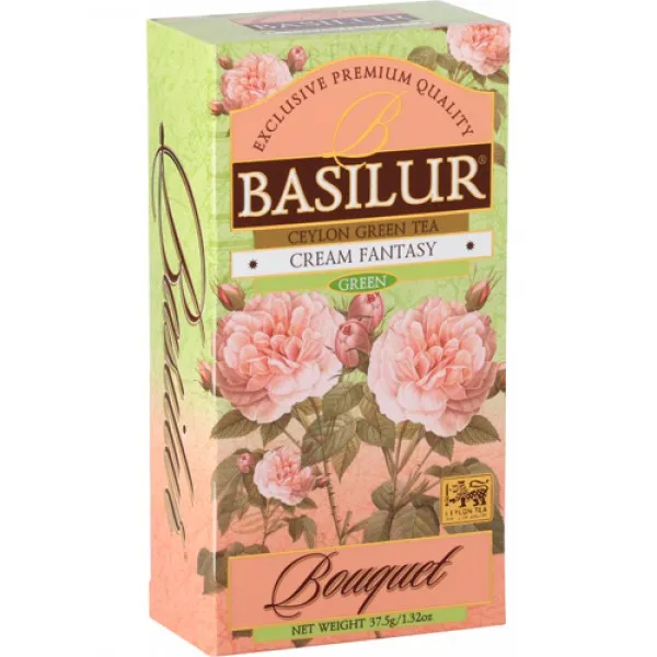 Basilur Ceai verde Bouquet Collection Cream Fantasy 25*1,5g - image 1