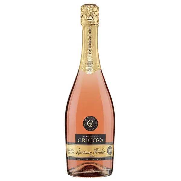 Cricova Lacrima Dulce Vin spumant alb Rose 0.75 l - image 1