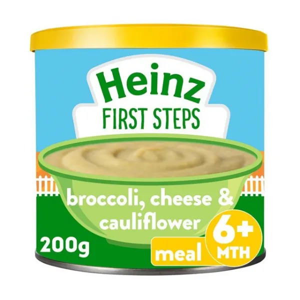 Heinz Terci First Steps Cereale, Conopida, Broccoli, Cascaval (6 luni),  200g - image 3
