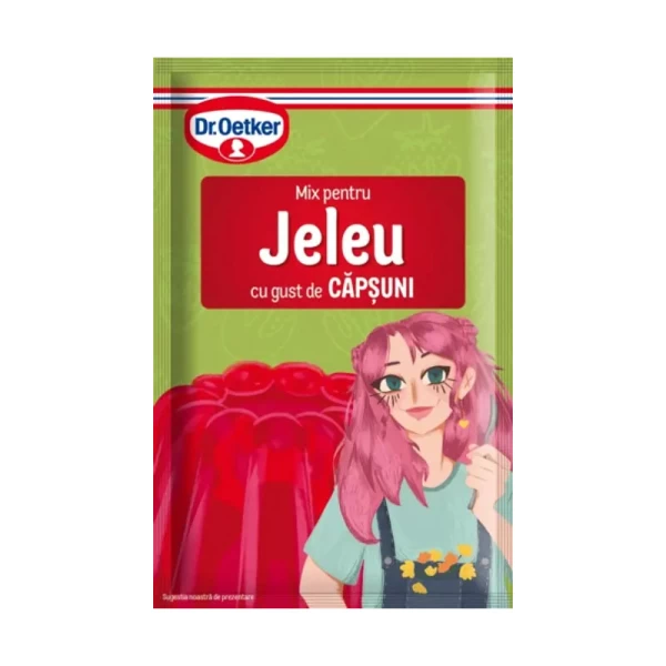 Dr. Oetker Желе со вкусом клубники 90 г - image 2