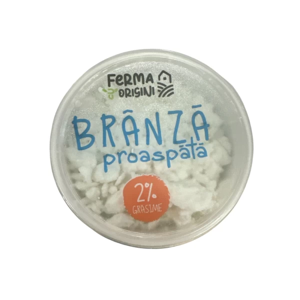 Ferma cu Origini Branza 2%, 350g - image 2