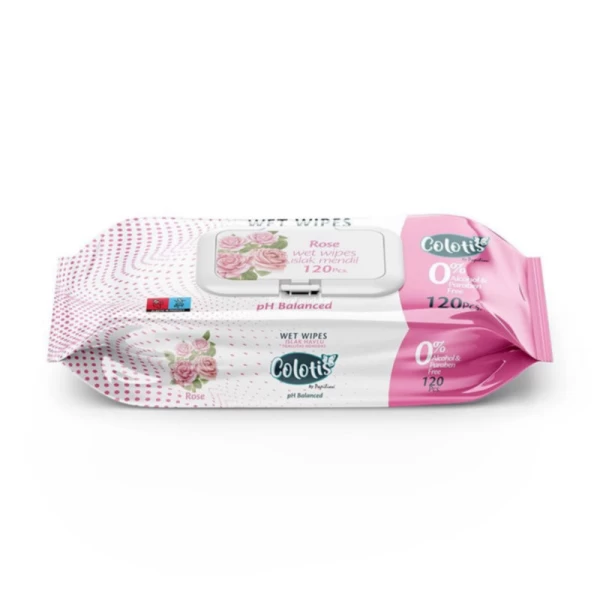 Colotis servetele umede 120 buc Rose - image 1