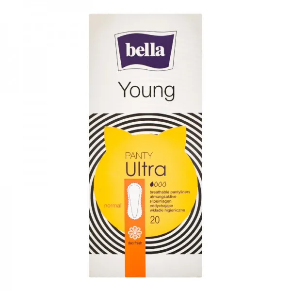 Прокладки ежедневные Bella Panty ultra Young Yellow, 20 шт - image 1