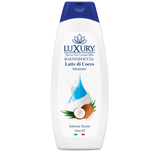 Luxury Gel dus 750 ml Lapte de cocos - image 1