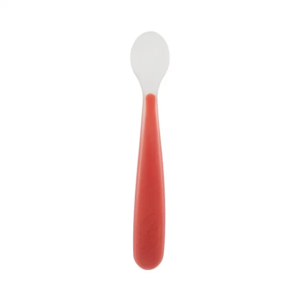 Ложка Chicco из мягкого силикона Красная (6+ мес.) - image 2