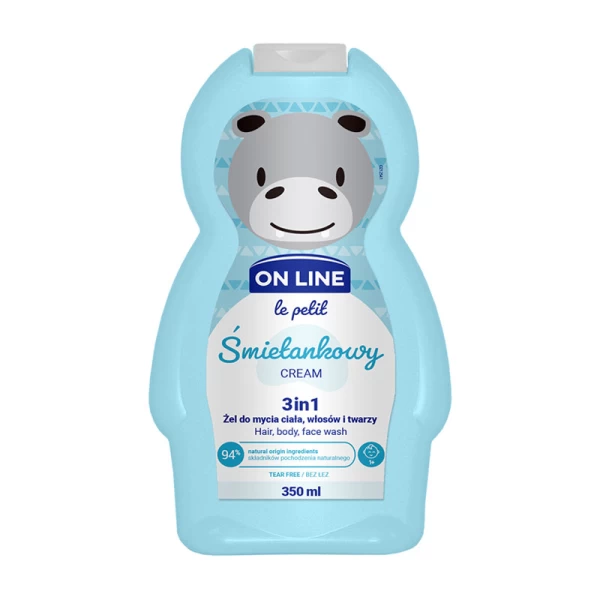 On Line Kids Sampon-gel 350ml 3in1 Cream - image 1