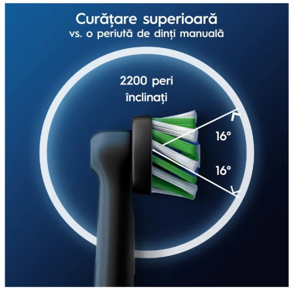 Oral-B Rezerva periuta electrica Cross Action Black 2 buc - image 3