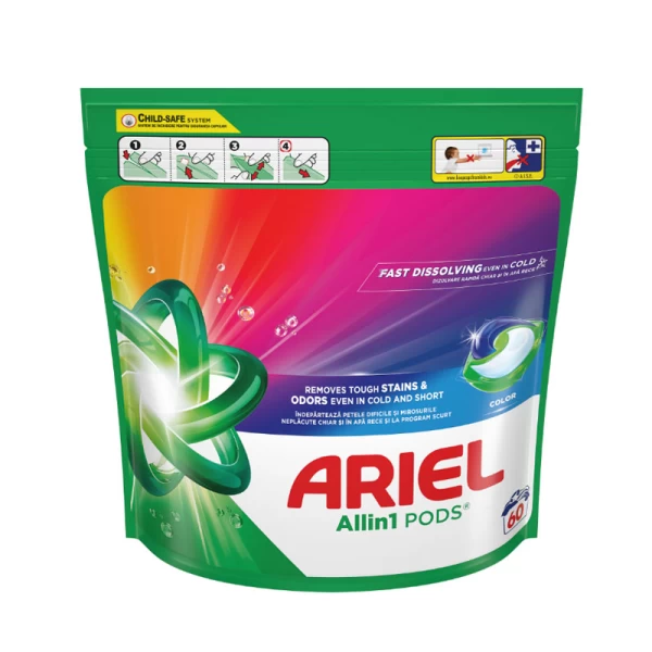 Ariel Detergent capsule 60 buc Color - image 1