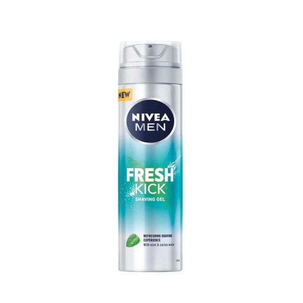 Nivea Gel de ras Fresh Kick 200 ml - image 1