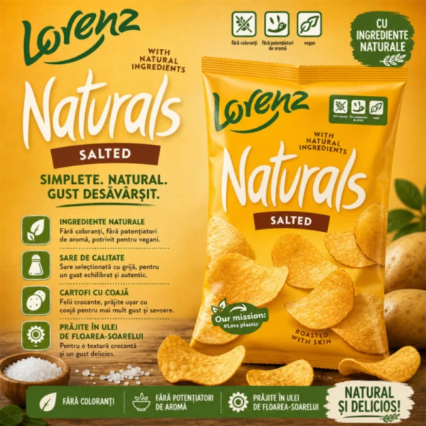 Naturals Chipsuri sarate 100 g - image 2