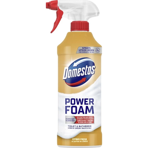 Domestos Spuma de curatare Power Foam, Citrus Fresh 435 ml - image 1
