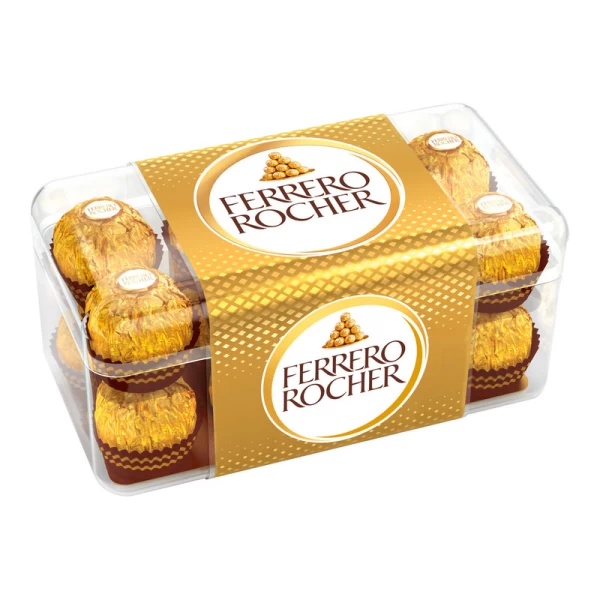 Ferrero Rocher Конфеты, 16 штуки, 200 г - image 1