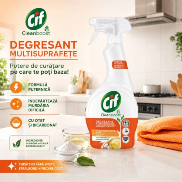 Cif Универсальный обезжиривающий спрей 500 мл - image 2