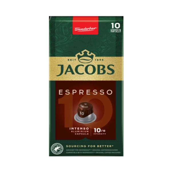 Jacobs Кофе Espresso Intenso Capsule №10, 10 шт - image 1