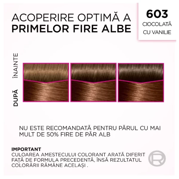 Casting Creme Gloss Vopsea de par 603 Ciocolata cu vanilie - image 6
