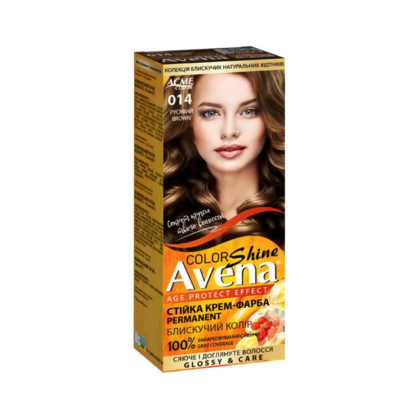 Краска для волос ACME Рябина Avena, 014 - Русый, 100 мл - image 1