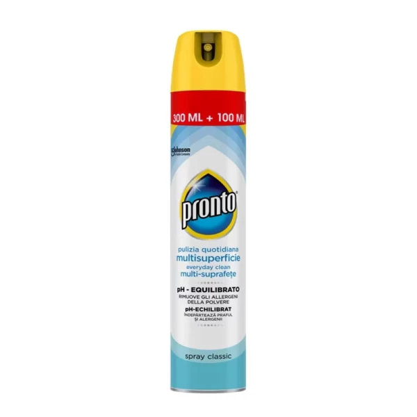 Pronto Spray ingrijire si curatare suprafete lemn Antistatic 400ml - image 1