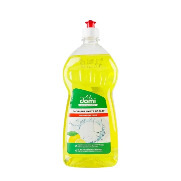 Domi Detergent de vase 1000 ml Lemon - image 1