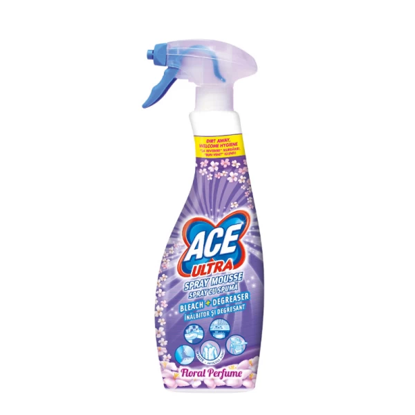 Ace Спрей-отбеливатель 700мл Ultra Спрей Цветочный - image 1