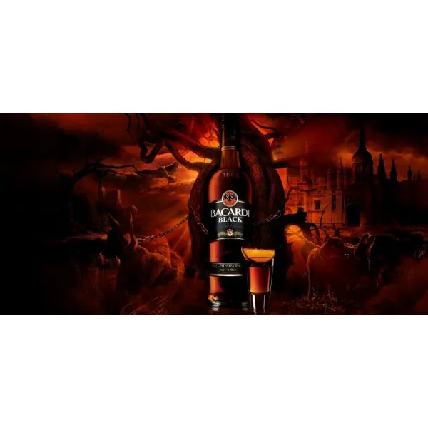 Rom Bacardi Black 1L - image 3