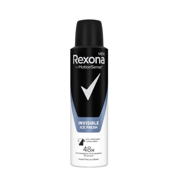 Rexona Deodorant spray 150ml Men Invisible Ice - image 1
