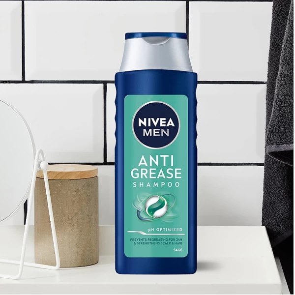 Nivea Men Sampon Anti Grease 400 ml - image 2